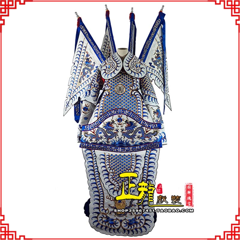 杏花岭武生武将大靠祥龙勾金