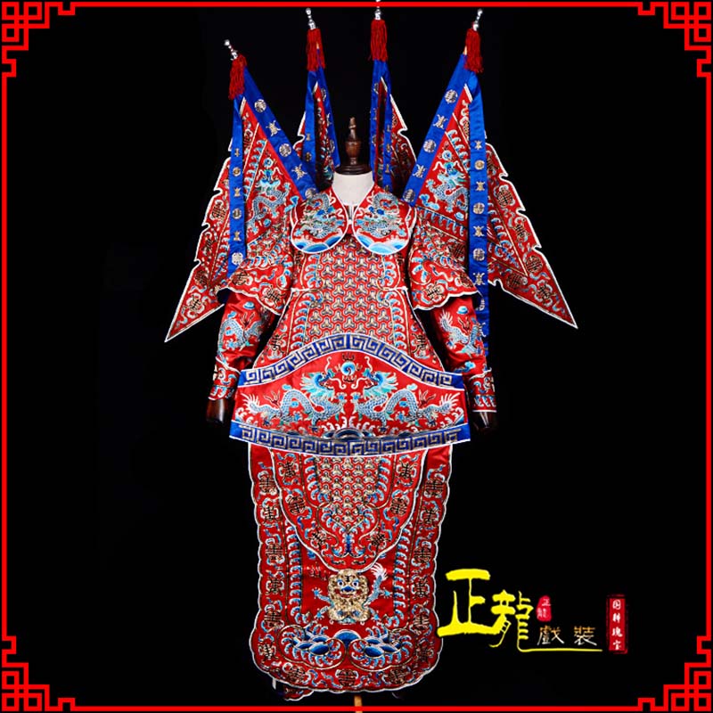 杏花岭武生戏服戏曲武将靠
